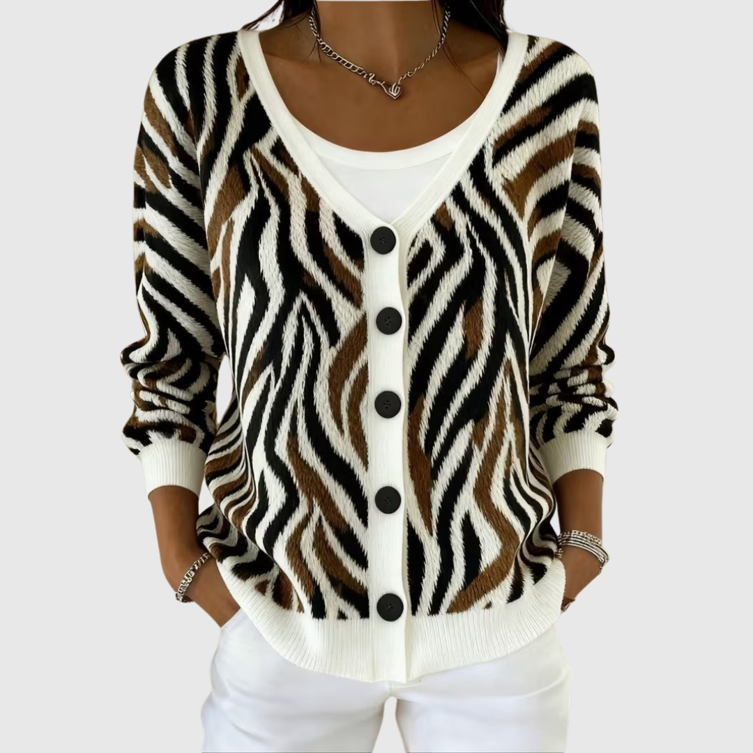 Ginette™ | Cardigan Boutonné
