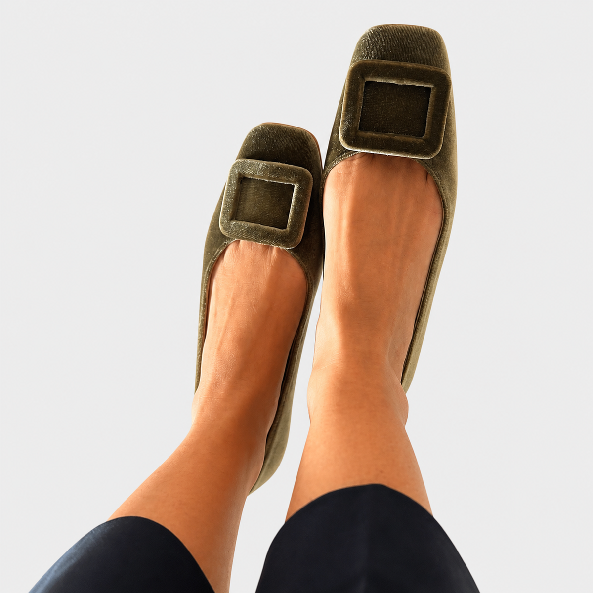 Noémie™ | Mocassins en Cuir Suédois Design