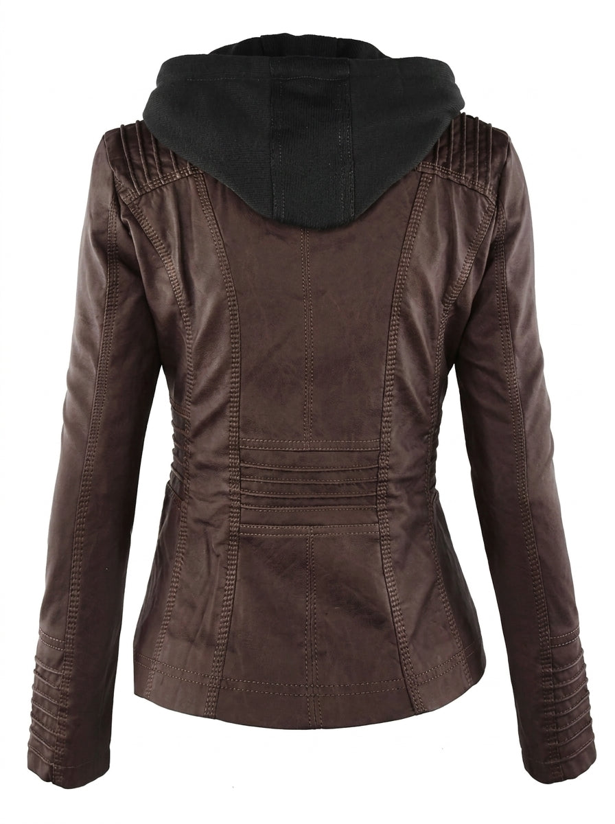 Sara - Veste en cuir résistante et élégante