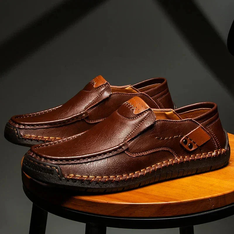 Hugo - Mocasines clásicos de cuero