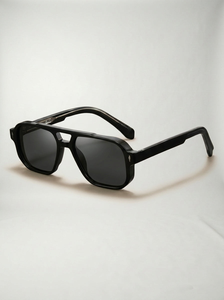 Vector | Lunettes de soleil à la coupe audacieuse avec verres Blackout