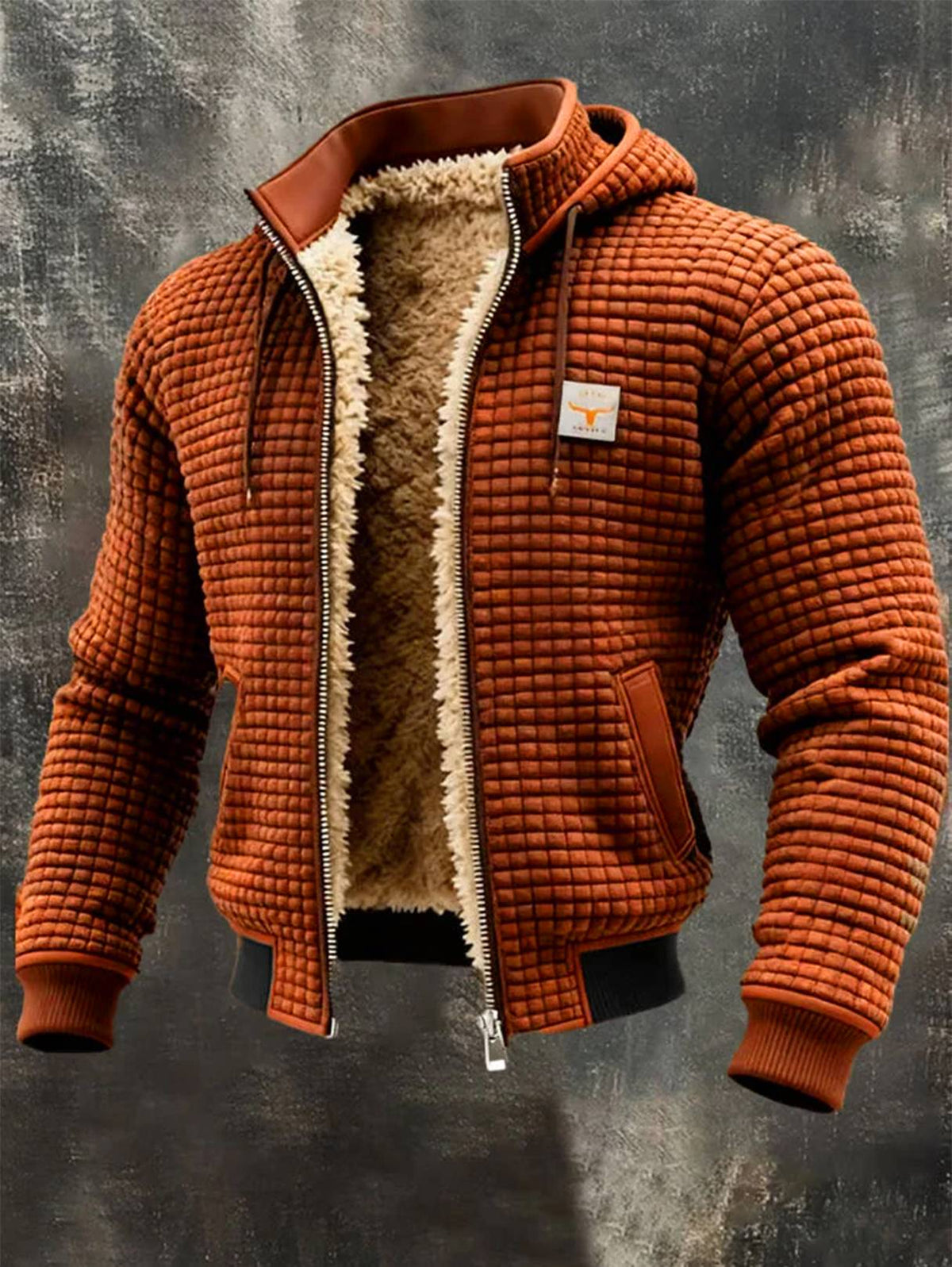 Javier - Chaqueta Retro con Capucha