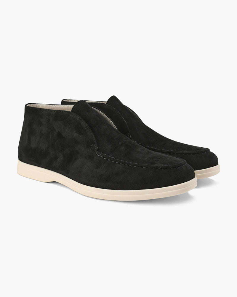 Mocassins hauts en daim Balmoral