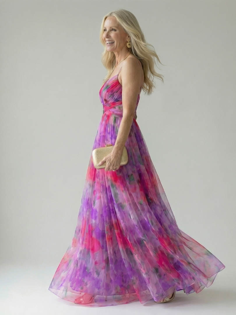 ROCÍO | Robe longue cache-cœur douce Isabel