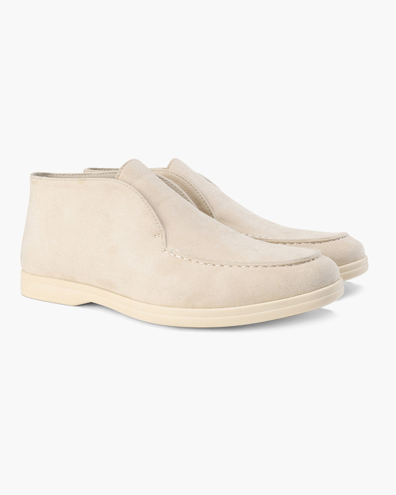 Mocassins hauts en daim Balmoral