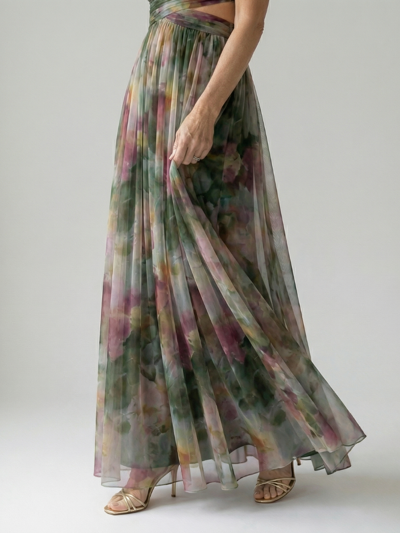 ROCÍO | Robe longue cache-cœur douce Isabel