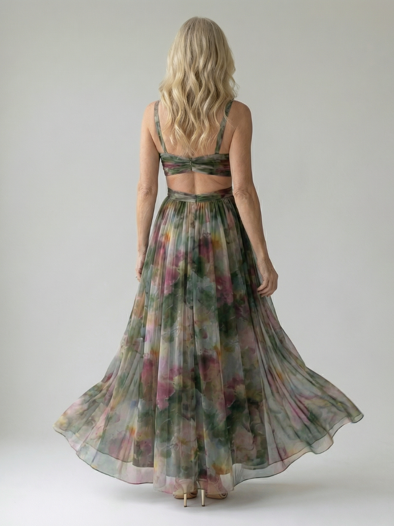 ROCÍO | Robe longue cache-cœur douce Isabel