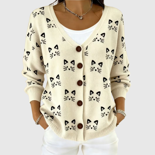 Mauricette™ | Cardigan Boutonné