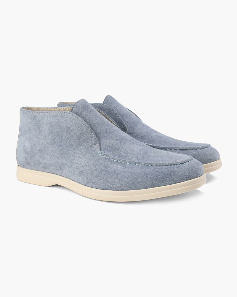 Mocassins hauts en daim Balmoral