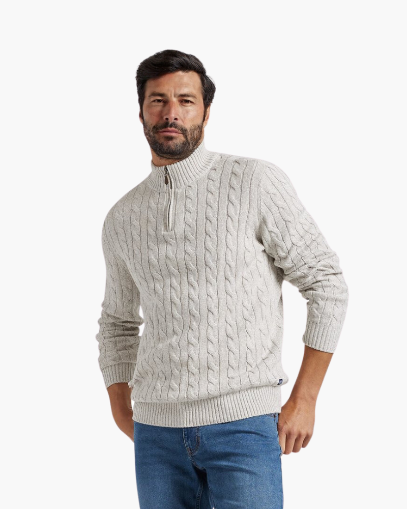 Pull demi-zippé Genova