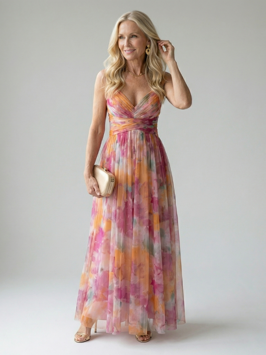 ROCÍO | Robe longue cache-cœur douce Isabel