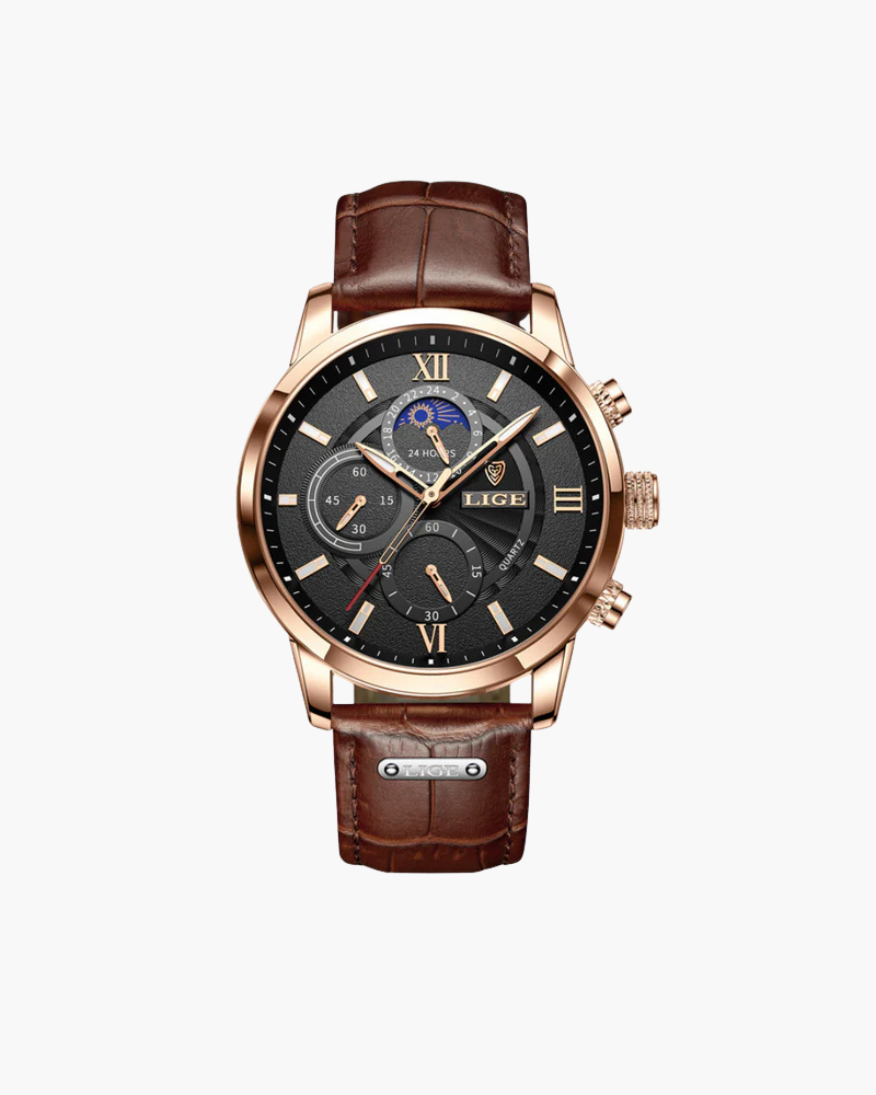 Montre en cuir Zurich
