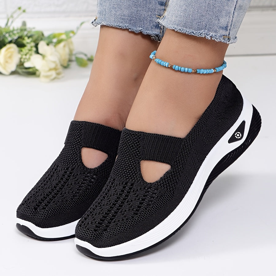 Chaussures de sport faciles à enfiler, confort stable