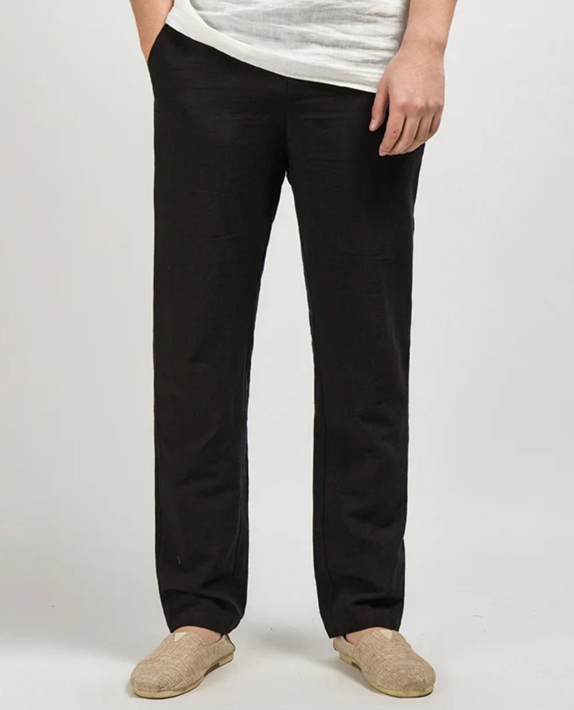 Pantalon en lin Positano