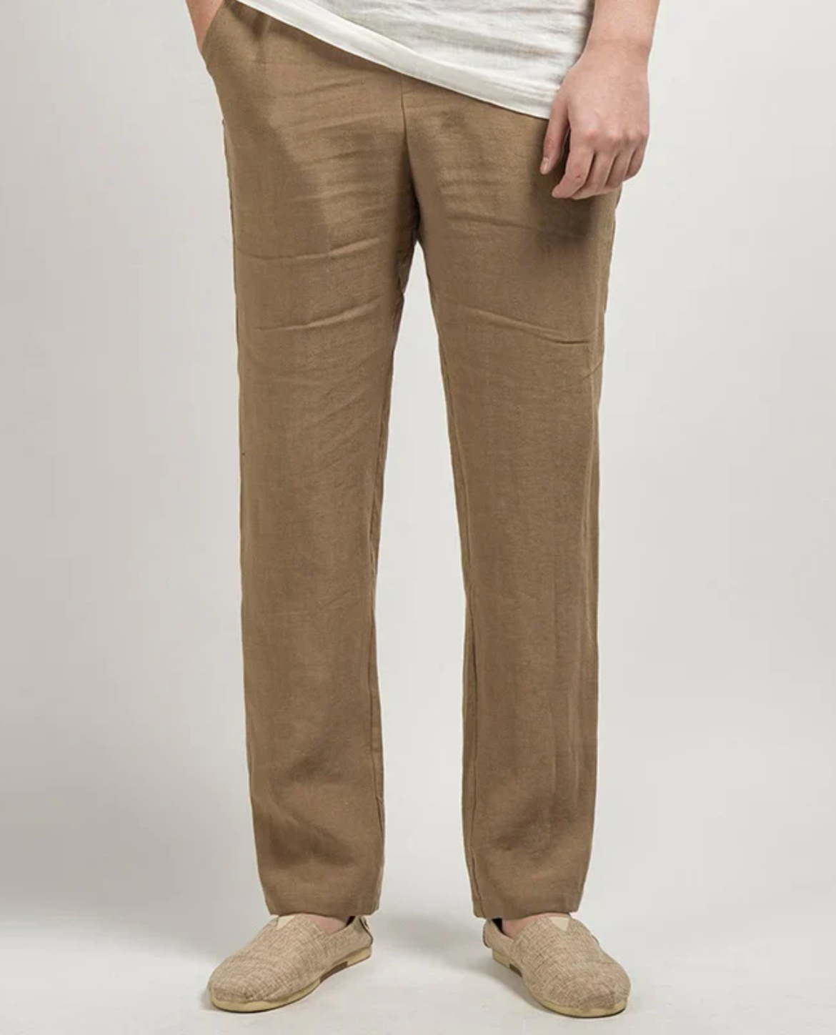 Pantalon en lin Positano