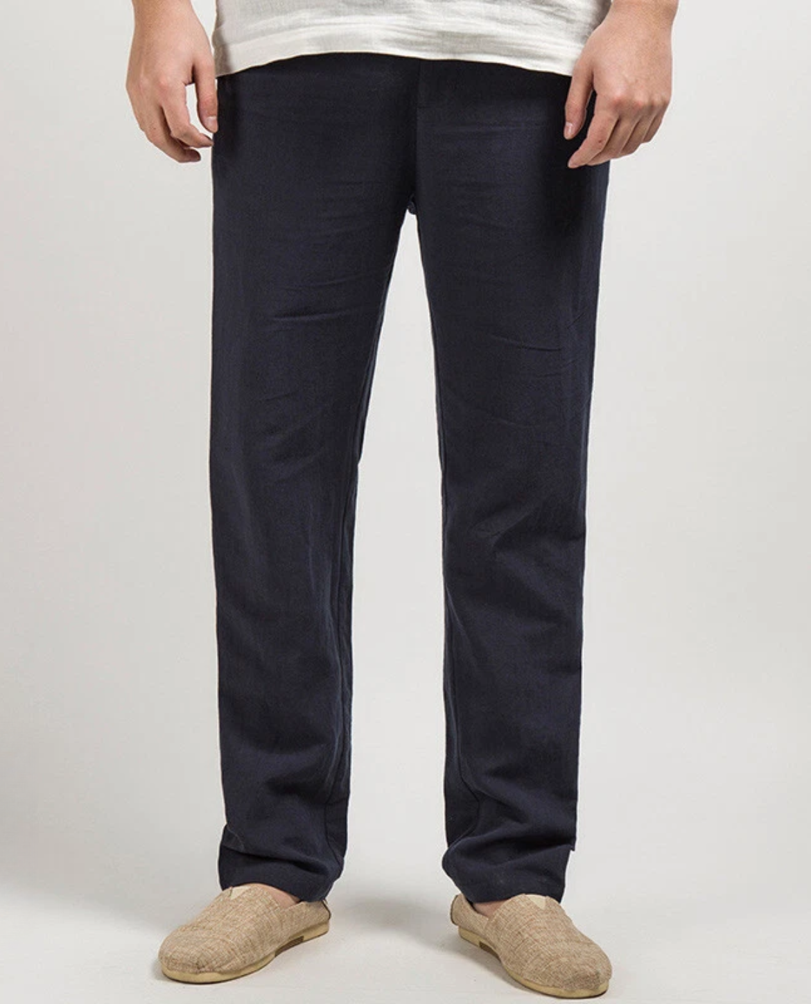 Pantalon en lin Positano