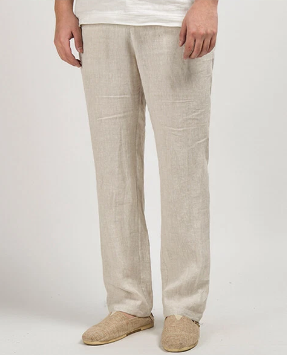 Pantalon en lin Positano
