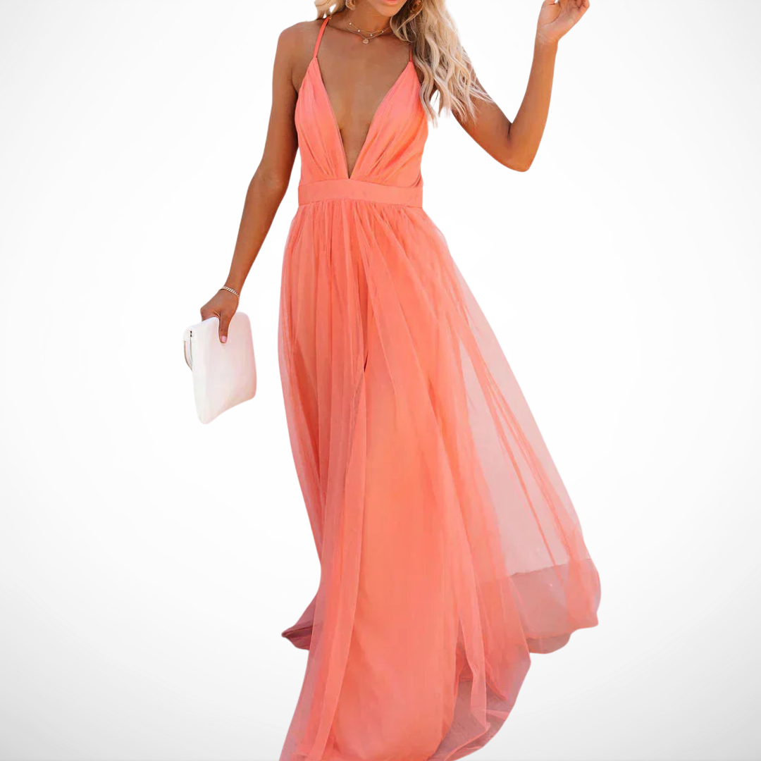 Valeria - Vestido maxi ligero y elegante