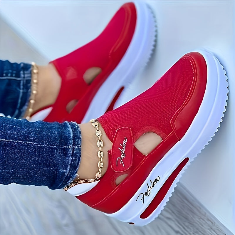 Baskets slip-on respirantes au confort stable