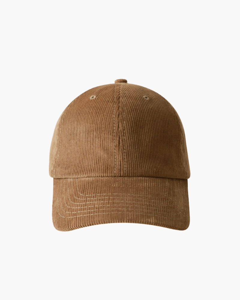 Casquette 100 % velours côtelé