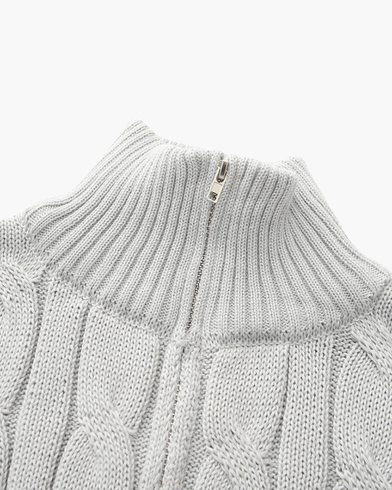 Pull demi-zippé Genova