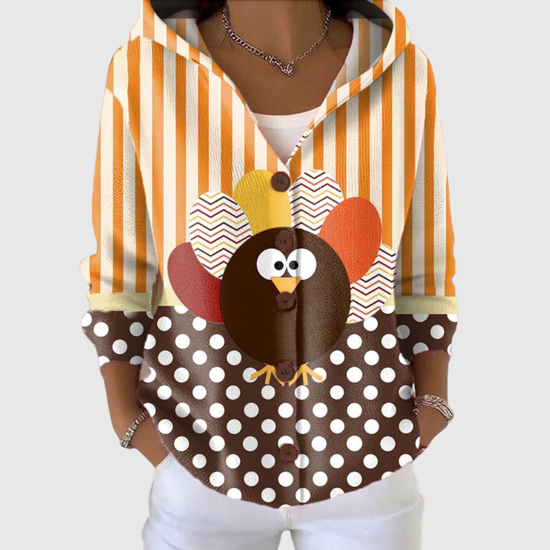 Fernande™ | Cardigan à Capuche