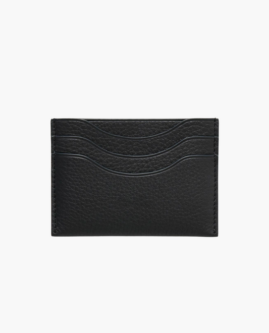 Porte-cartes en cuir grainé Bloomsbury