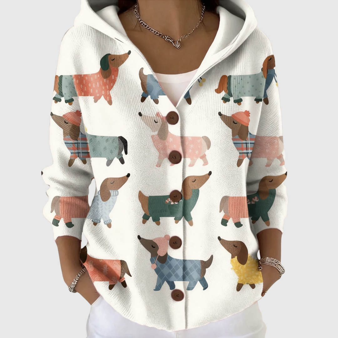 Nicole™ | Cardigan à Capuche