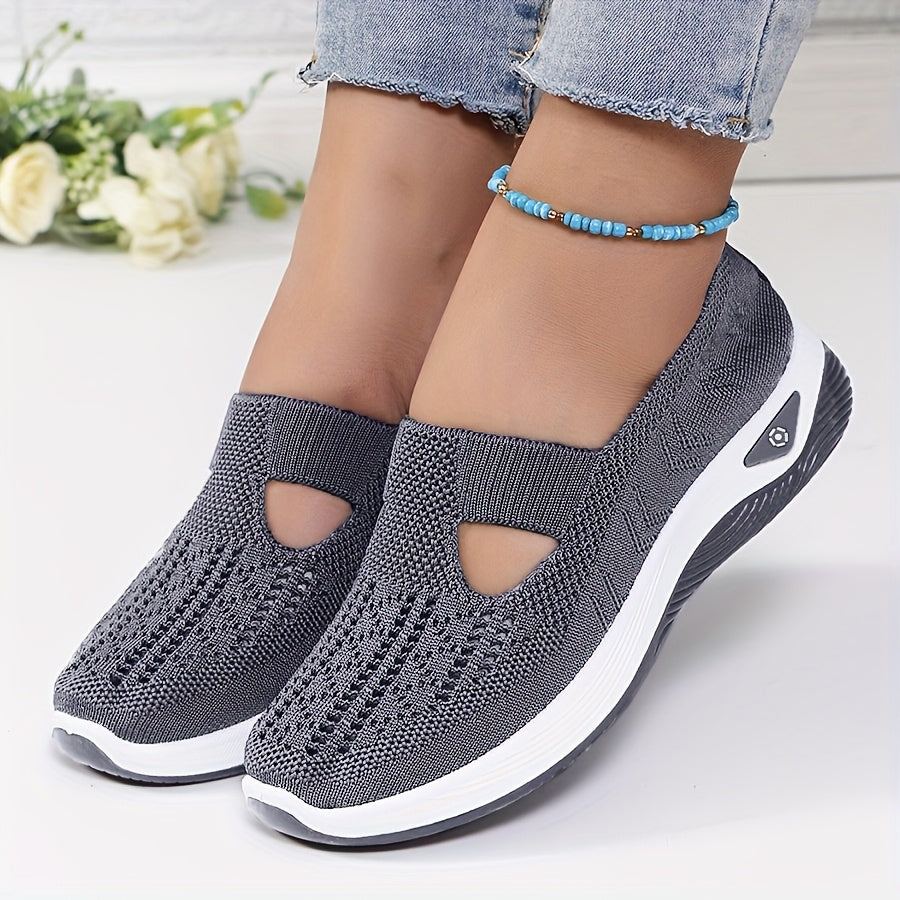 Chaussures de sport faciles à enfiler, confort stable