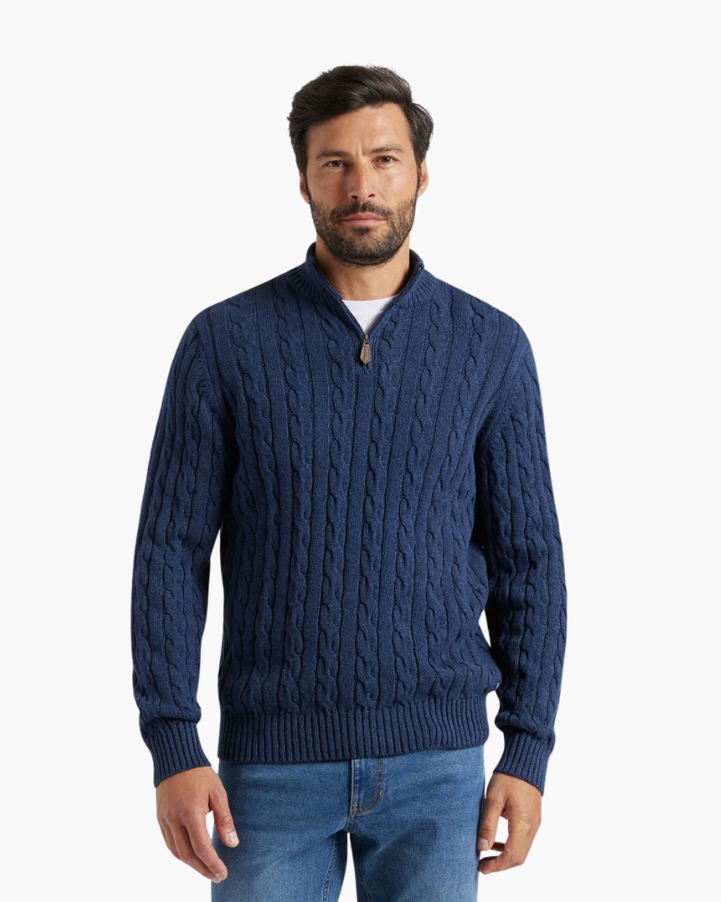Pull demi-zippé Genova
