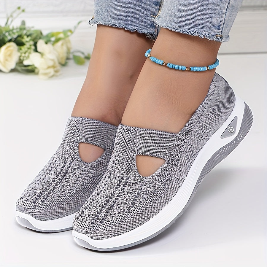 Chaussures de sport faciles à enfiler, confort stable