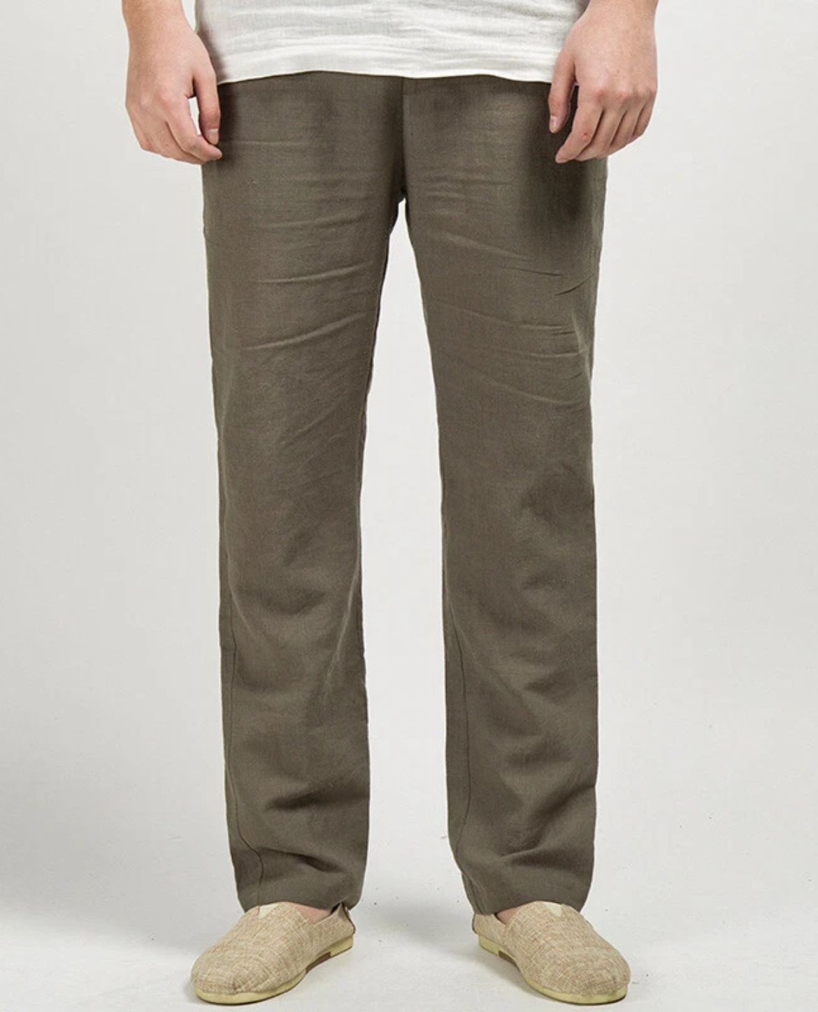 Pantalon en lin Positano