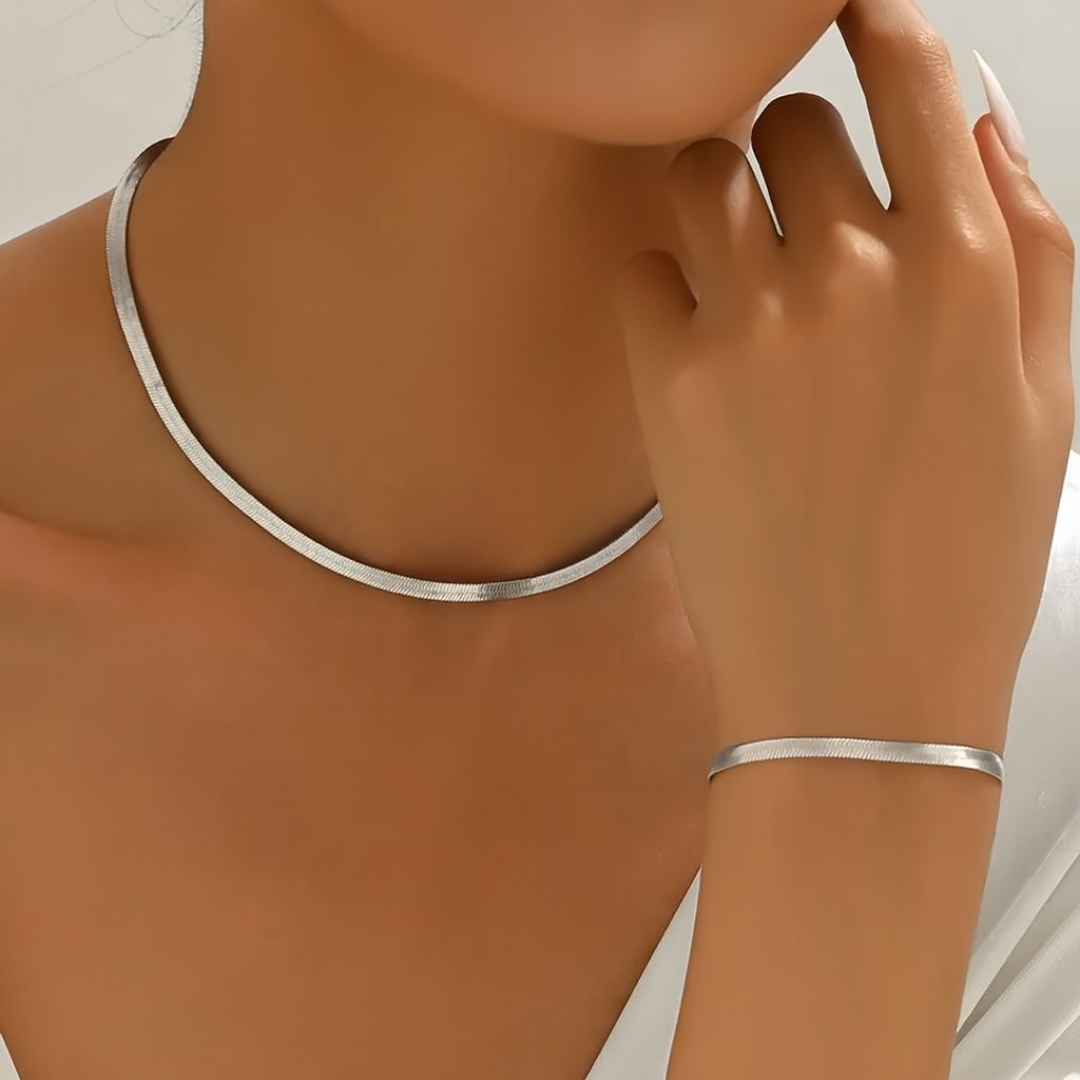 Sylvie™ | Set Bijoux Classique du Quotidien