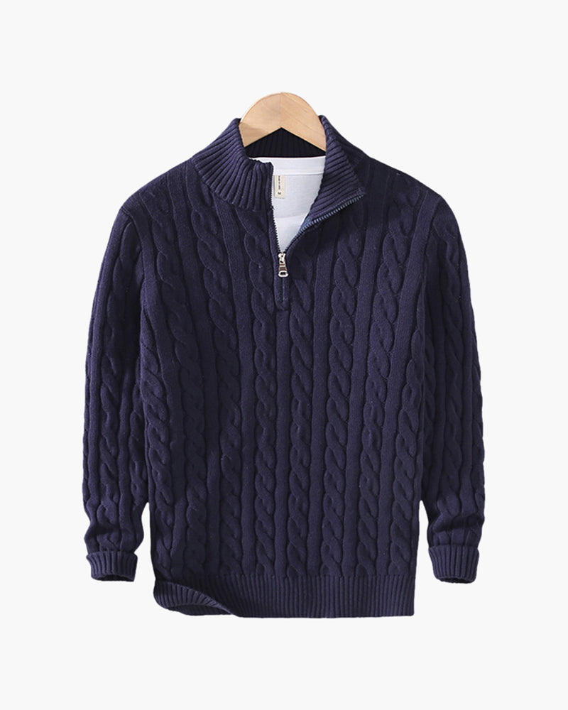 Pull demi-zippé Genova