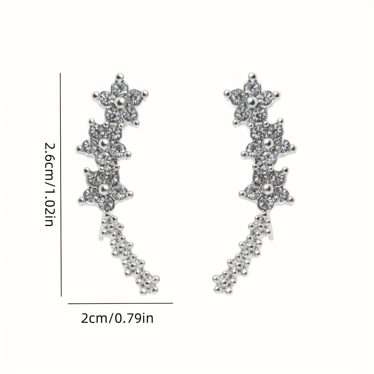 Gloria - Boucles d'oreilles florales intemporelles