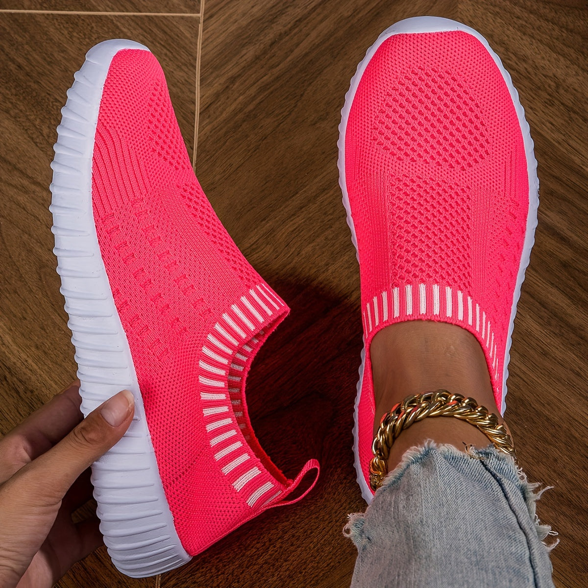 Sneakers ultra légères antidérapantes