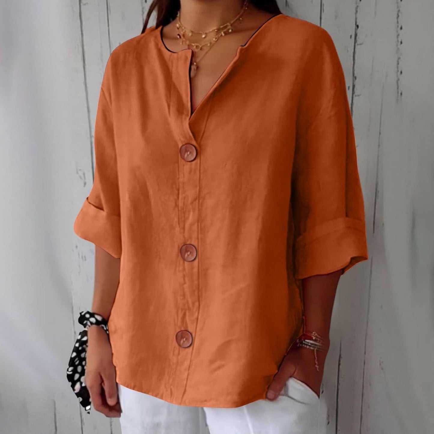 Alba - Blusa de verano holgada