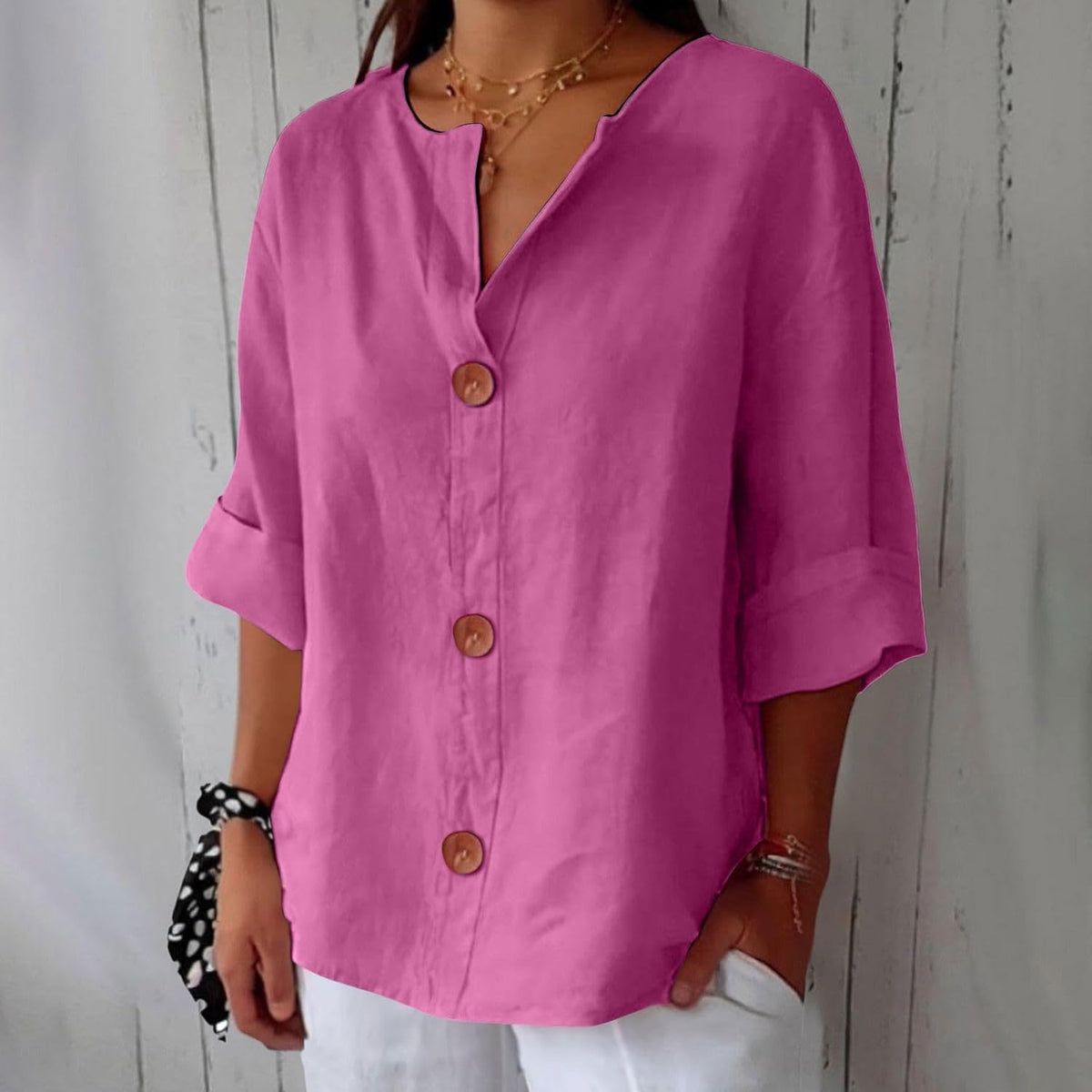 Alba - Blusa de verano holgada