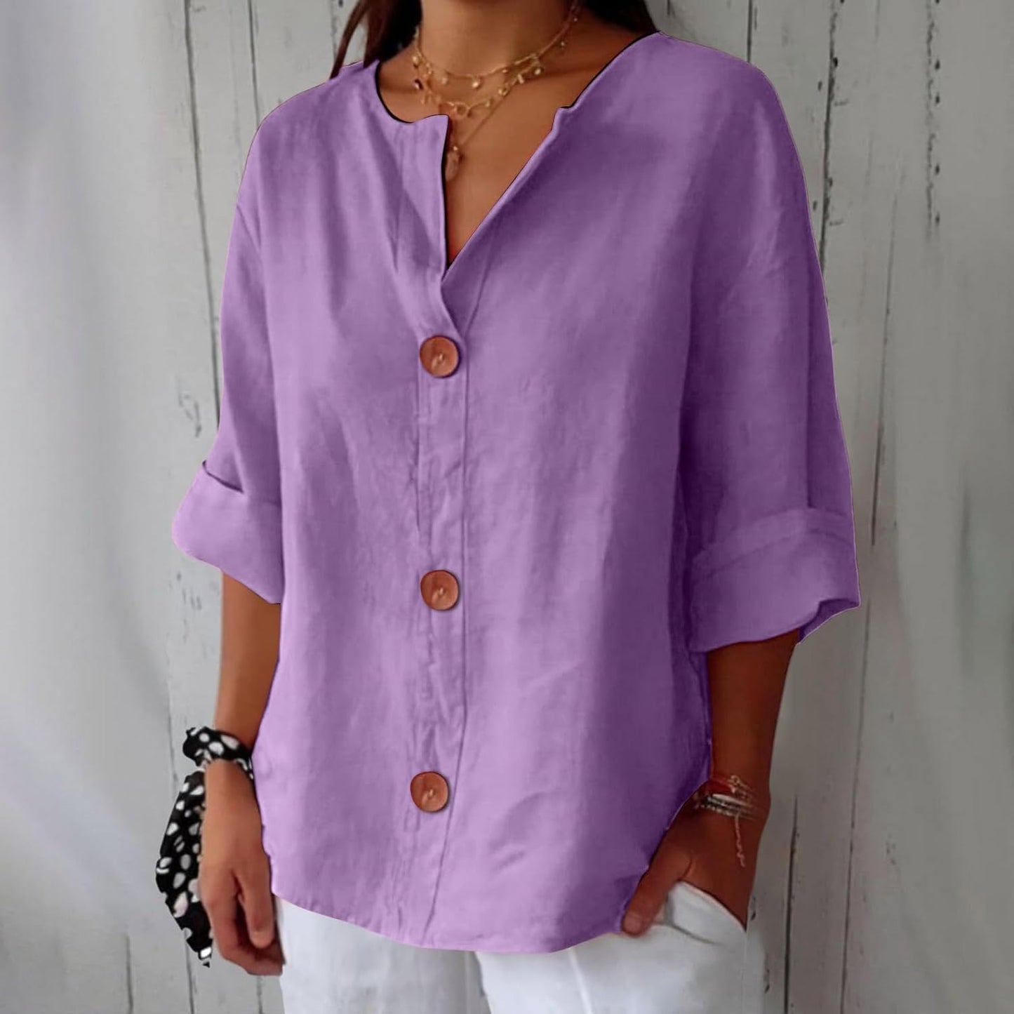 Alba - Blusa de verano holgada