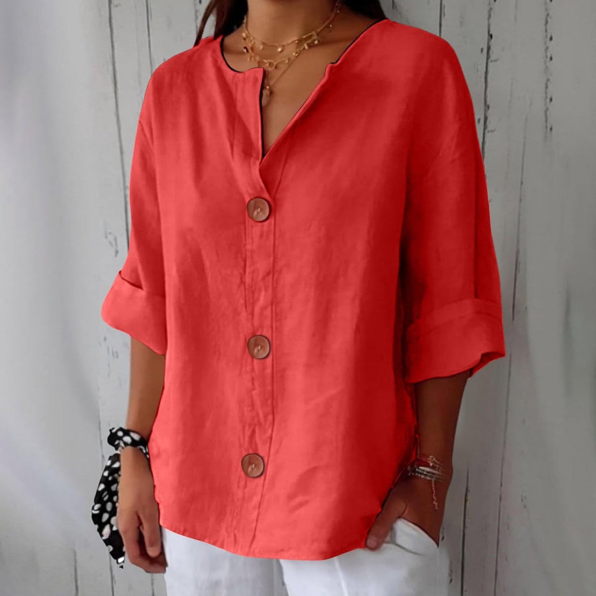 Alba - Blusa de verano holgada