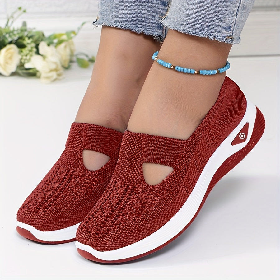 Chaussures de sport faciles à enfiler, confort stable