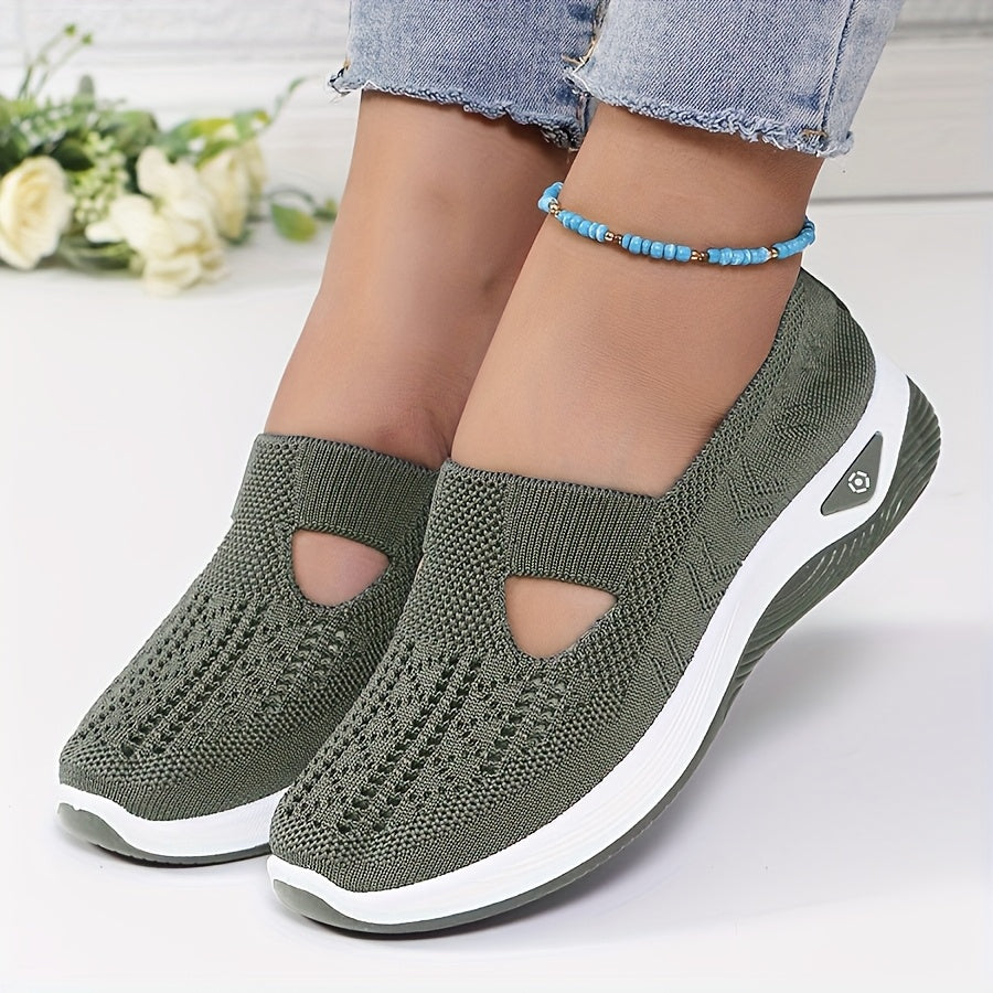 Chaussures de sport faciles à enfiler, confort stable