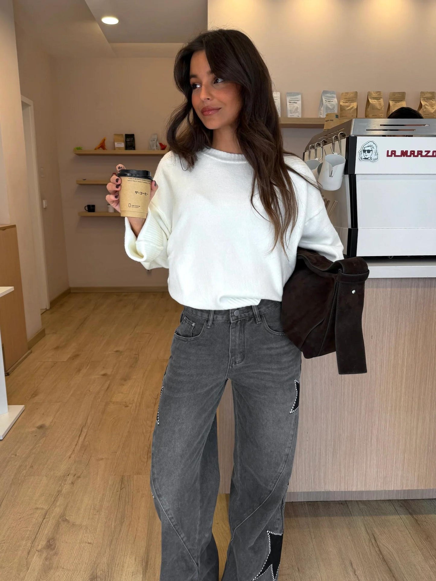 Sofía - Jeans rectos con estrellas