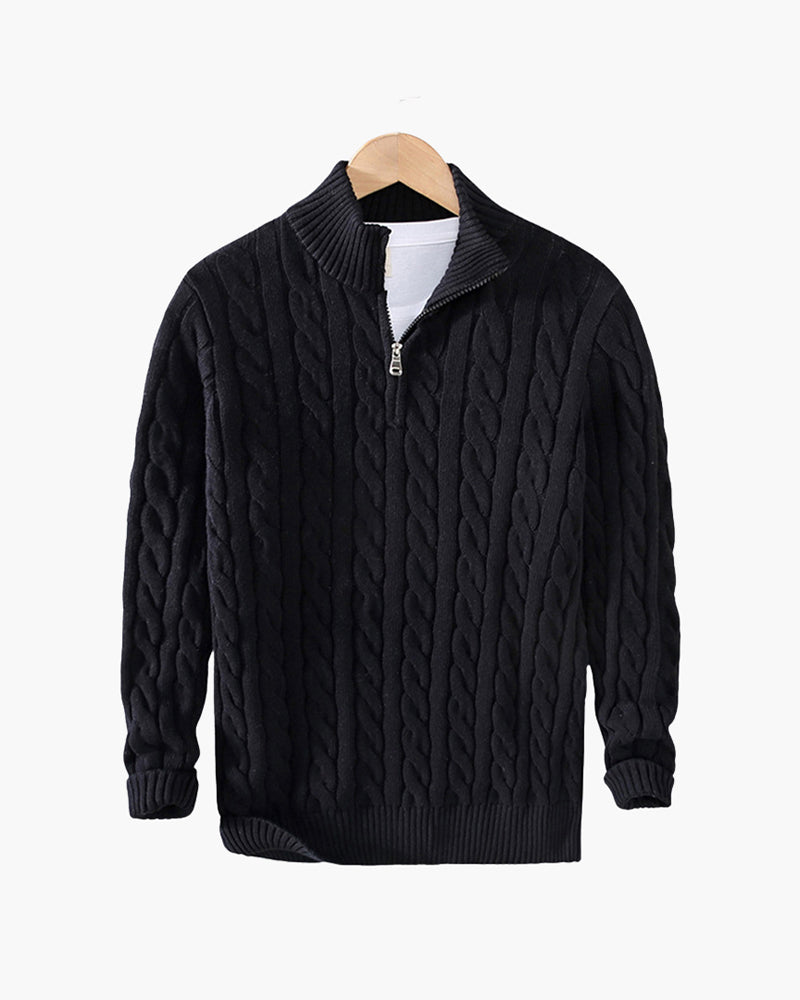 Pull demi-zippé Genova