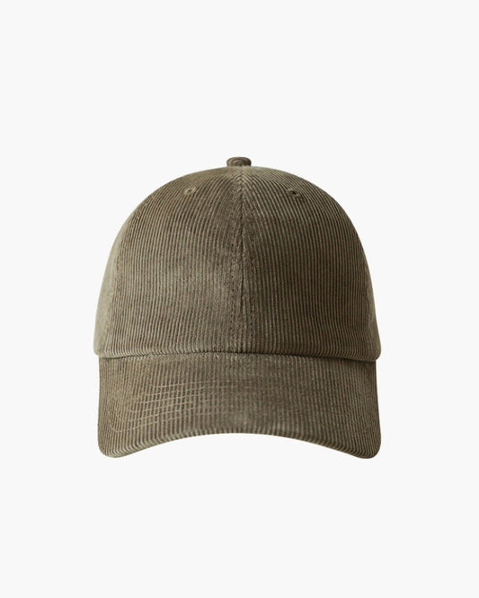 Casquette 100 % velours côtelé