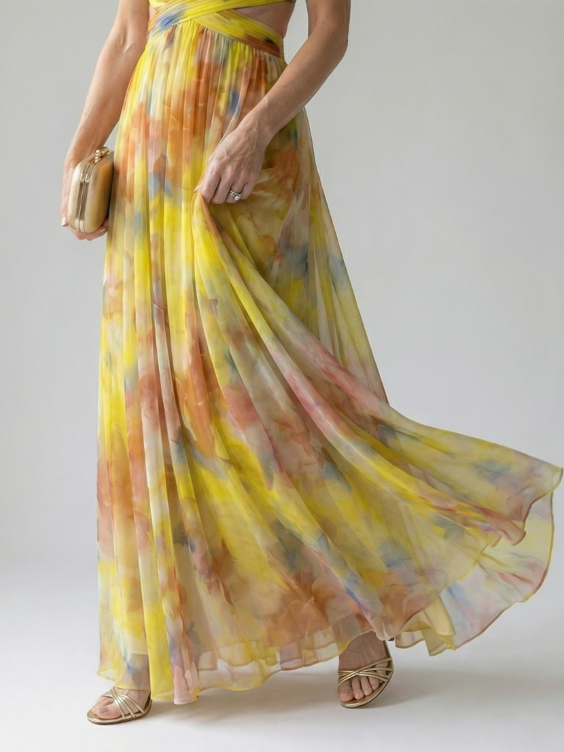 ROCÍO | Robe longue cache-cœur douce Isabel
