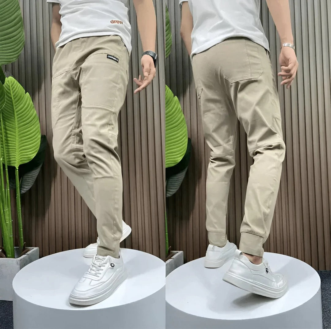 Diego - Pantalones cargo elásticos premium