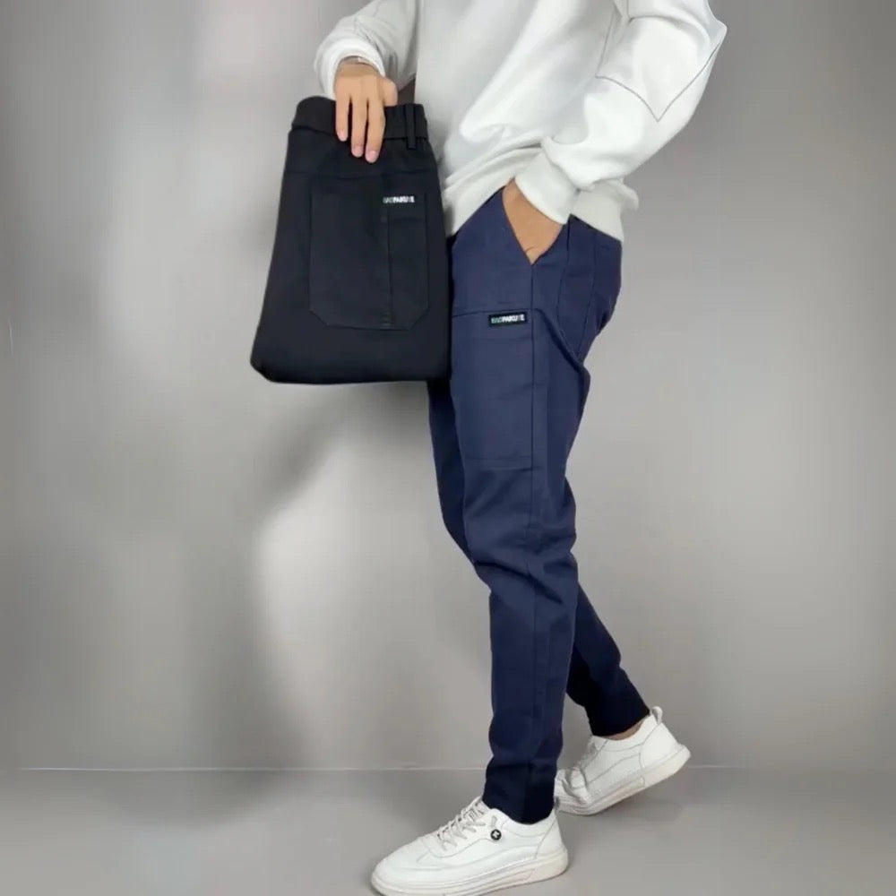 Diego - Pantalones cargo elásticos premium