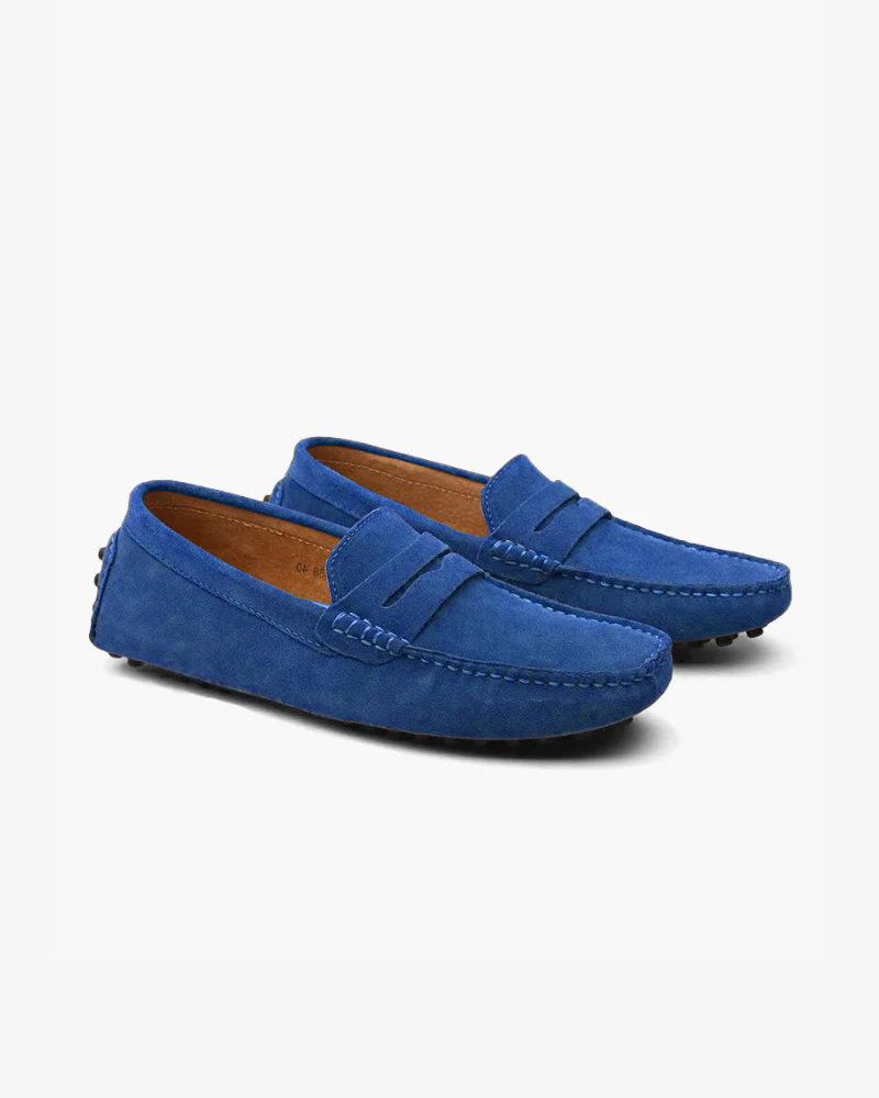 Mocassins Driver en daim Monaco