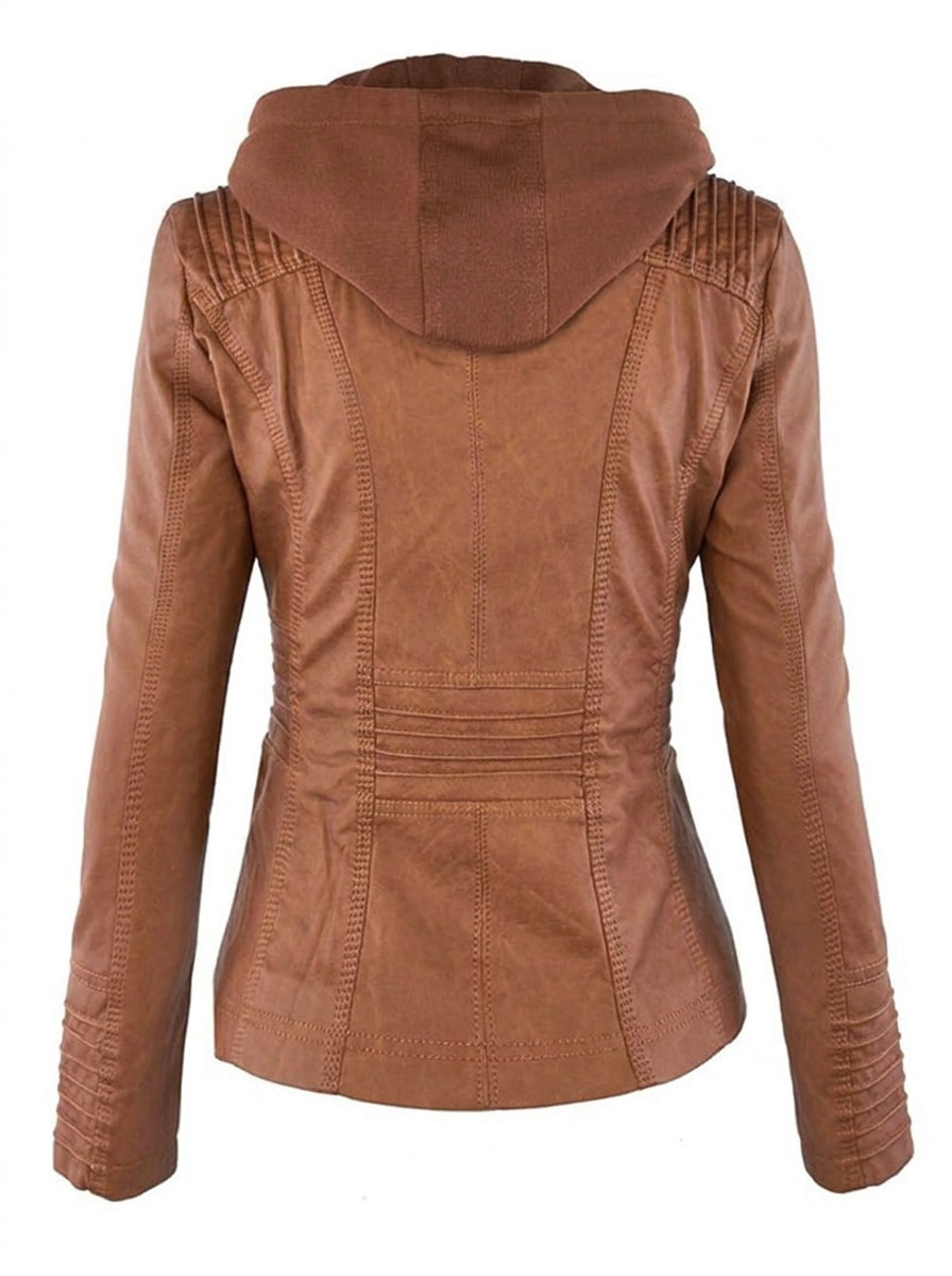 Margaux - Veste en cuir résistante et élégante